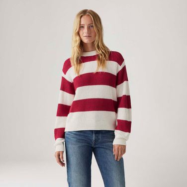 Suéter Levi's® Rocket Listrado Manga Longa