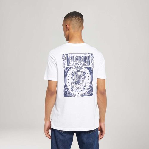 Camiseta Levi's® Graphic Crewneck Branco Manga Curta