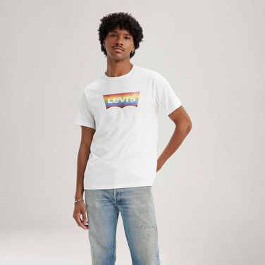 Camiseta Levi's® Community Branca Manga Curta