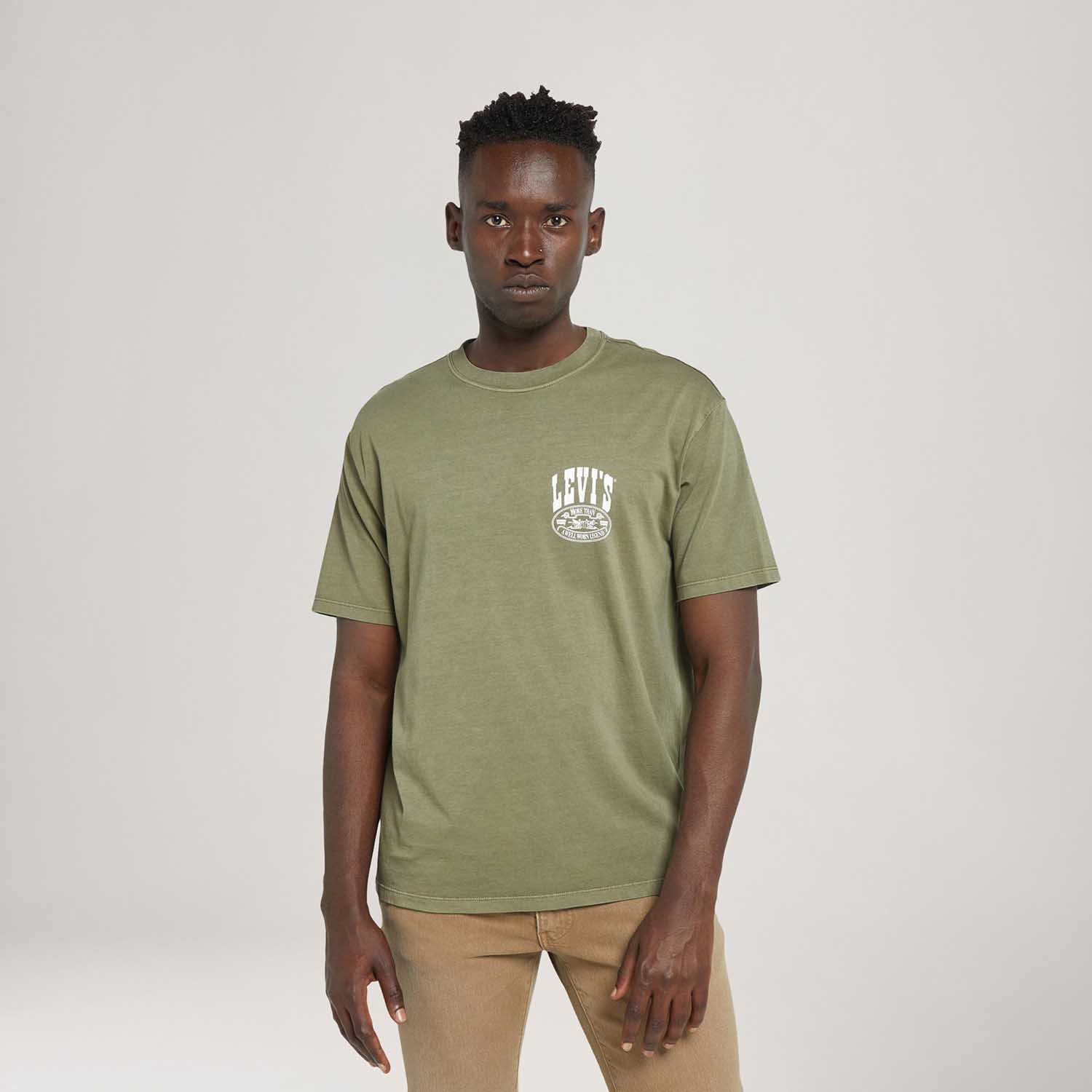 LEVI’Svintageclothing507xx Camiseta Levi's® Vintage Graphic Cinza Manga Curta - Levi's® Brasil