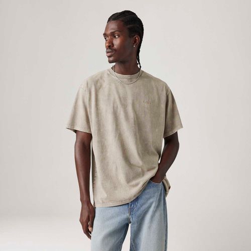 Camiseta Levi's® Red Tab Vintage Cinza Manga Curta