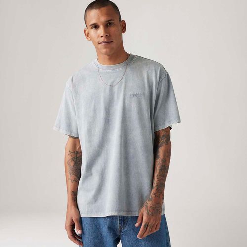 Camiseta Levi's® Red Tab Vintage Azul Manga Curta