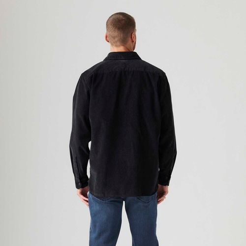 Camisa Levi's® Jackson Worker Preta Manga Longa