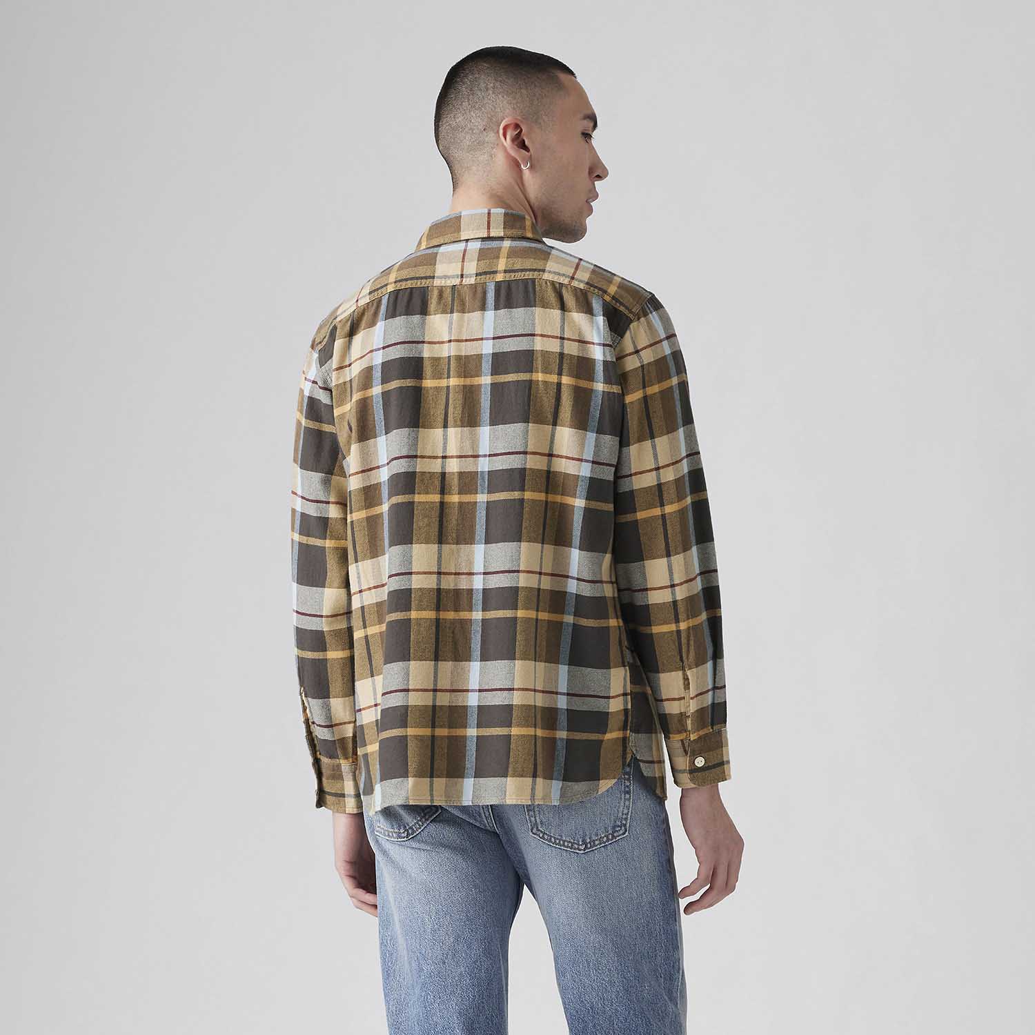 Camisa Levi's® Classic Worker Xadrez Manga Longa - Levi's® Brasil
