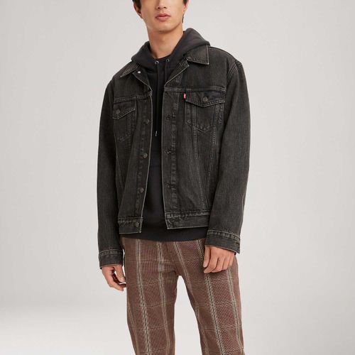 Jaqueta Jeans Levi's® The Trucker Jacket Preta