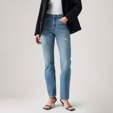 Calça Jeans Levi's® 501® For Women Lavagem Média