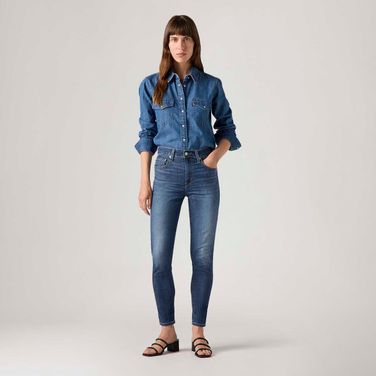 Calça Jeans Levi's® 721® High Rise Skinny Lavagem Escura