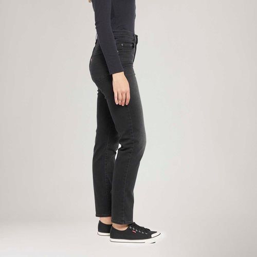 Calça Jeans Levi's® 724® High Rise Straight Preto