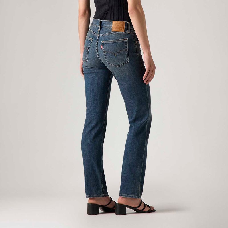 Calça Jeans Levi's® 724® High Rise Straight Lavagem Escura
