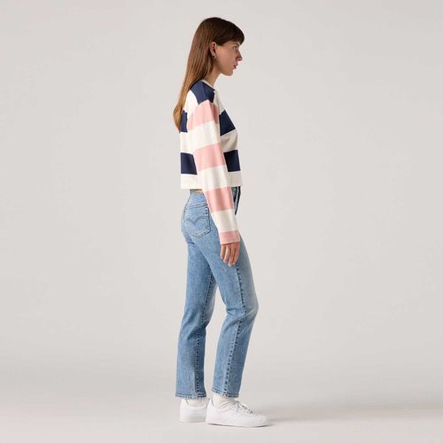Calça Jeans Levi's® 724® High Rise Straight Lavagem Média