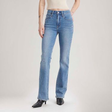 Calça Jeans Levi's® 725® High Rise Bootcut Lavagem Média