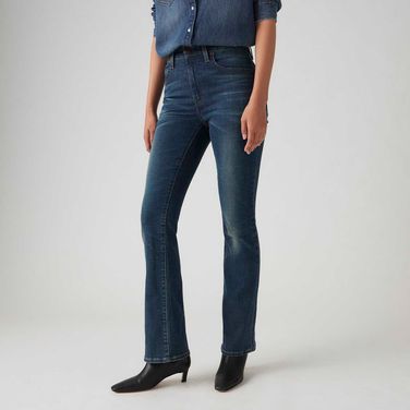 Calça Jeans Levi's® 725® High Rise Bootcut Lavagem Escura