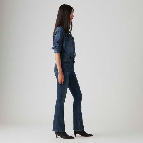 Calça Jeans Levi's® 725® High Rise Bootcut Lavagem Escura