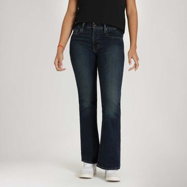 Calça Jeans Levi's® 726® High Rise Flare Lavagem Escura