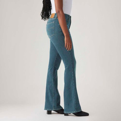 Calça Jeans Levi's® 726® High Rise Flare Lavagem Escura