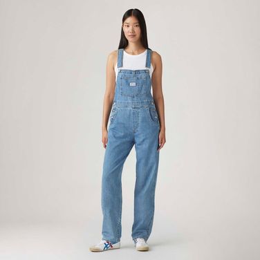 Macacão Jeans Levi's® Vintage Overall Lavagem Média