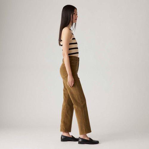 Calça Jeans Levi's® Ribcage Straight Ankle Off White
