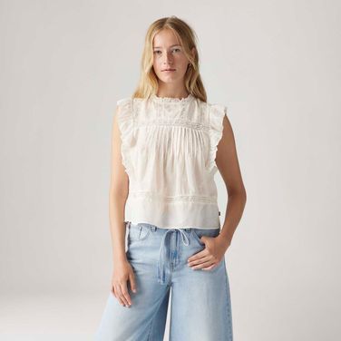 Blusa Levi's® Edith Off White