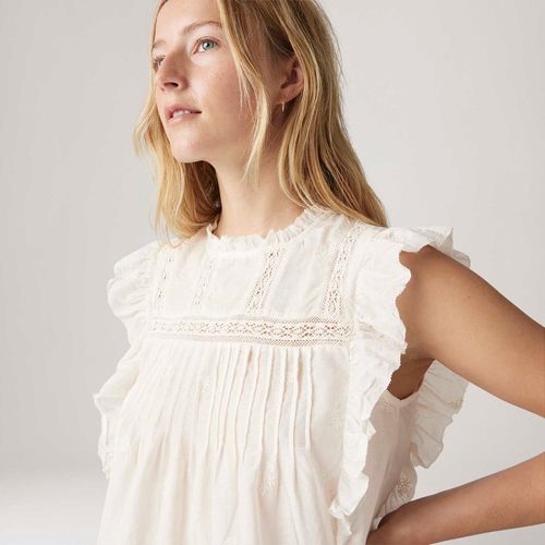 Blusa Levi's® Edith Off White