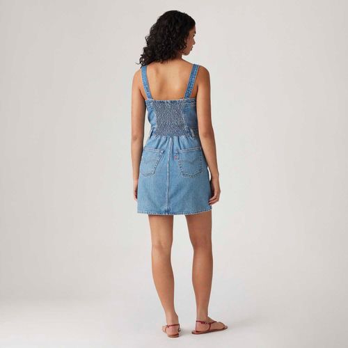 Vestido Jeans Levi's® Iconic Lavagem Média