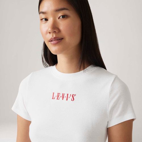 Camiseta Levi's® Essential Branca Manga Curta