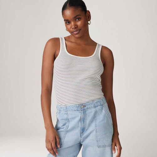 Regata Levi's® Essencial Rib Azul
