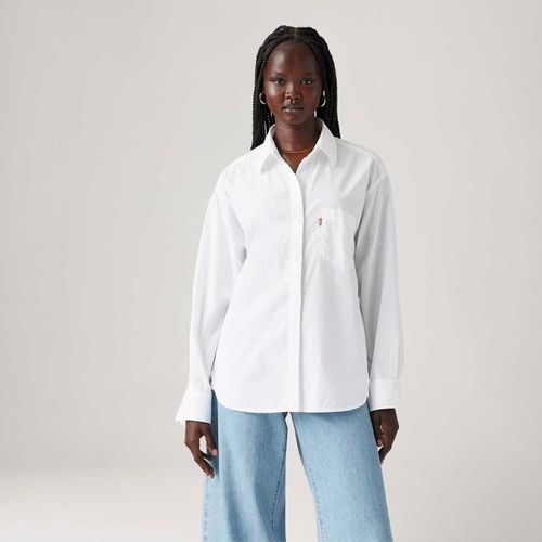 Camisa Levi's® Harlie Branca Manga Longa