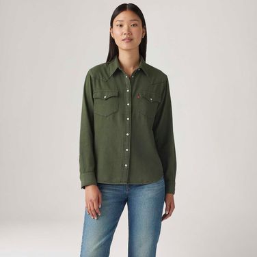 Camisa Levi's® The Ultimate Western Verde