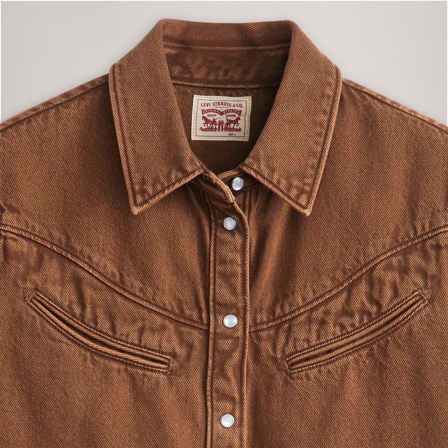 Camisa Levi's® Rinoa Camp Shirt Marrom Manga Curta - Levi's® Brasil