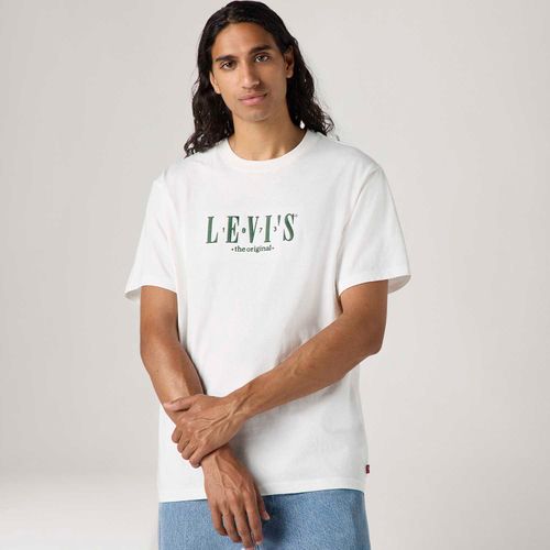 Camiseta Levi's® Relaxed Fit Branca Manga Curta