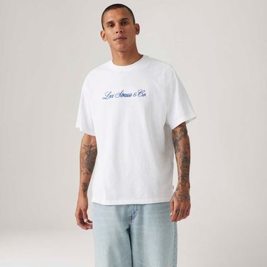 Camiseta Levi's® Vintage Graphic Tee Branca Manga Curta