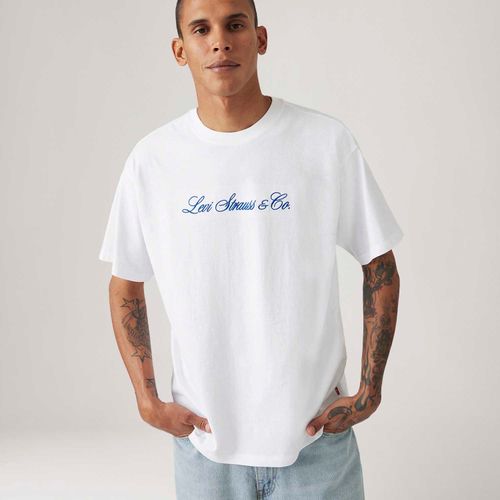 Camiseta Levi's® Vintage Graphic Tee Branca Manga Curta