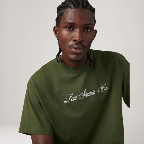 Camiseta Levi's® Vintage Graphic Tee Verde Manga Curta