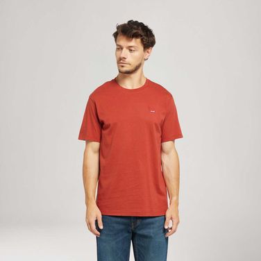 Camiseta Levi's® Classic Housemark Vermelho Manga Curta