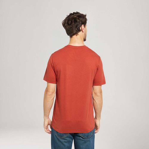 Camiseta Levi's® Classic Housemark Vermelho Manga Curta