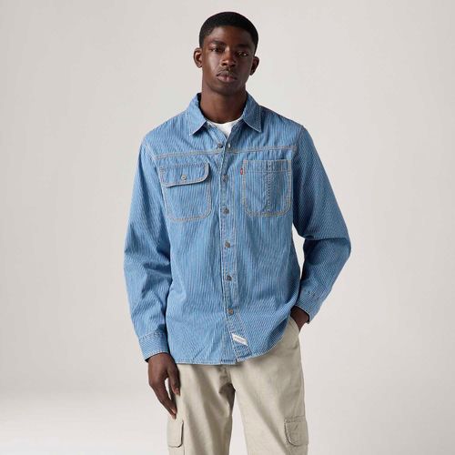 Camisa Levi's® Auburn Worker Lavagem Média Manga Longa