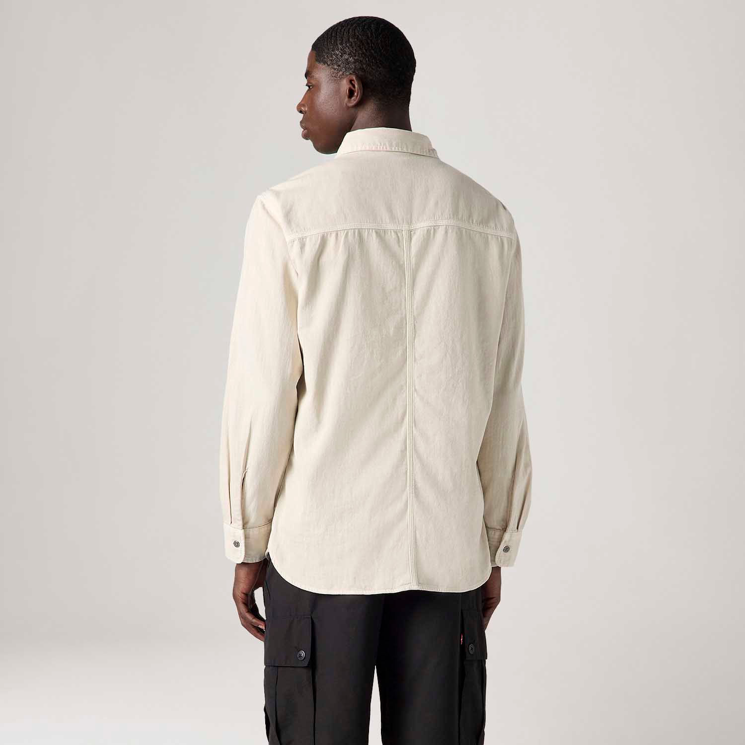 Camisa Levi's® Auburn Worker Off White Manga Longa | FastStore PDP
