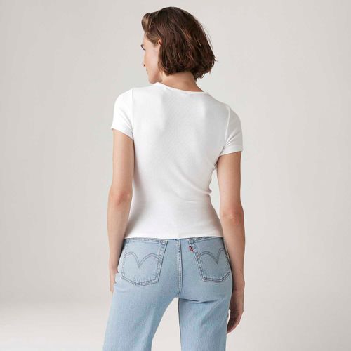 Camiseta Levi's® Hayes Branco Manga Curta