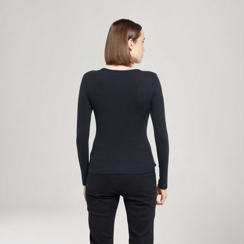 Blusa Levi's® Hayes Preta Manga Longa