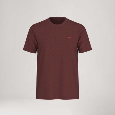 Camiseta Levi's® Original Housemark Vermelha Manga Curta