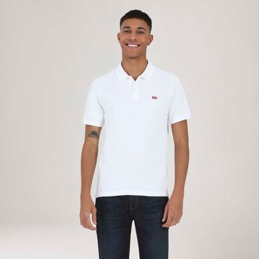 Camisa Polo Levi's® HM Classic Branca Manga Curta