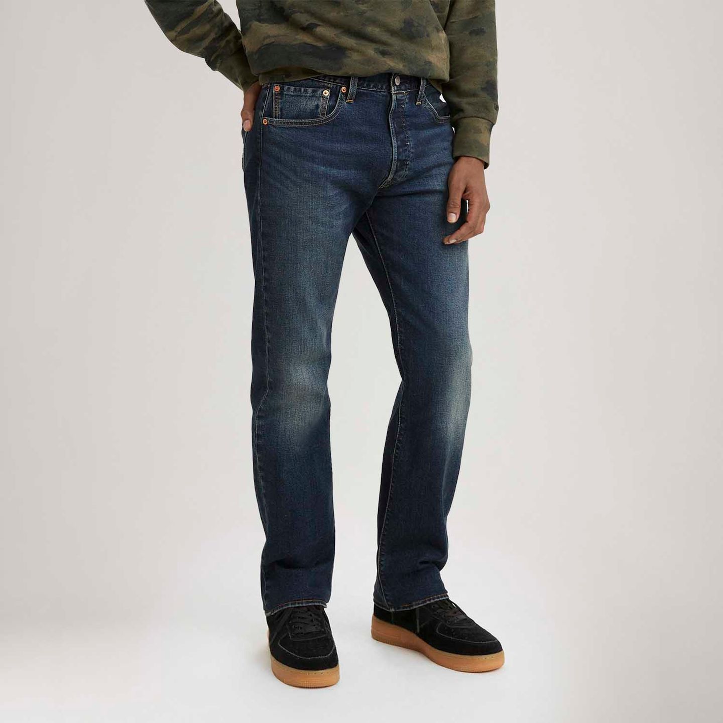 Calça Jeans Levi's® 501® Original Lavagem Escura - Levi's® Brasil