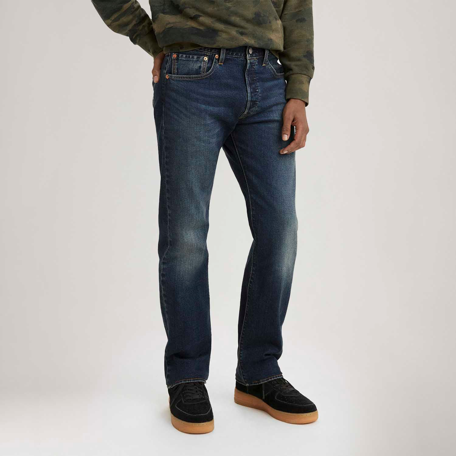 Calça Jeans Levi's® 501® Original Lavagem Média é boa?