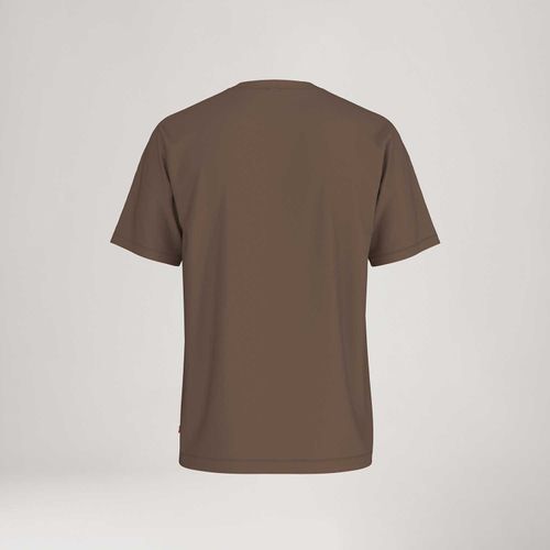 Camiseta Levi's® Relaxed Fit Marrom Manga Curta