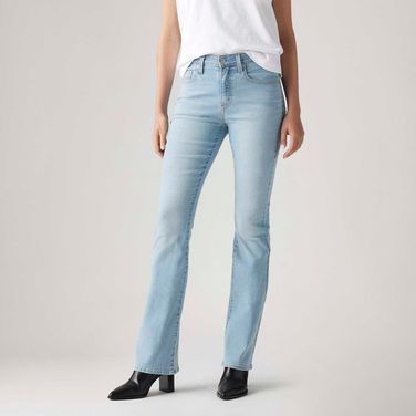 Calça Jeans Levi's® 725® High Rise Bootcut Lavagem Clara