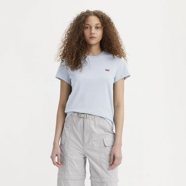 Camiseta Levi's® The Perfect Azul Manga Curta
