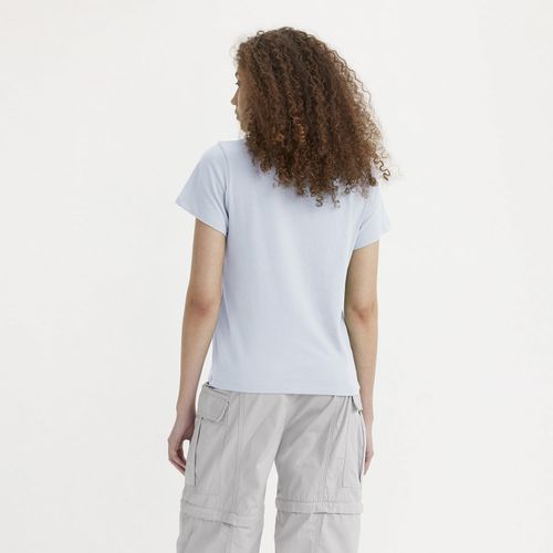Camiseta Levi's® The Perfect Azul Manga Curta