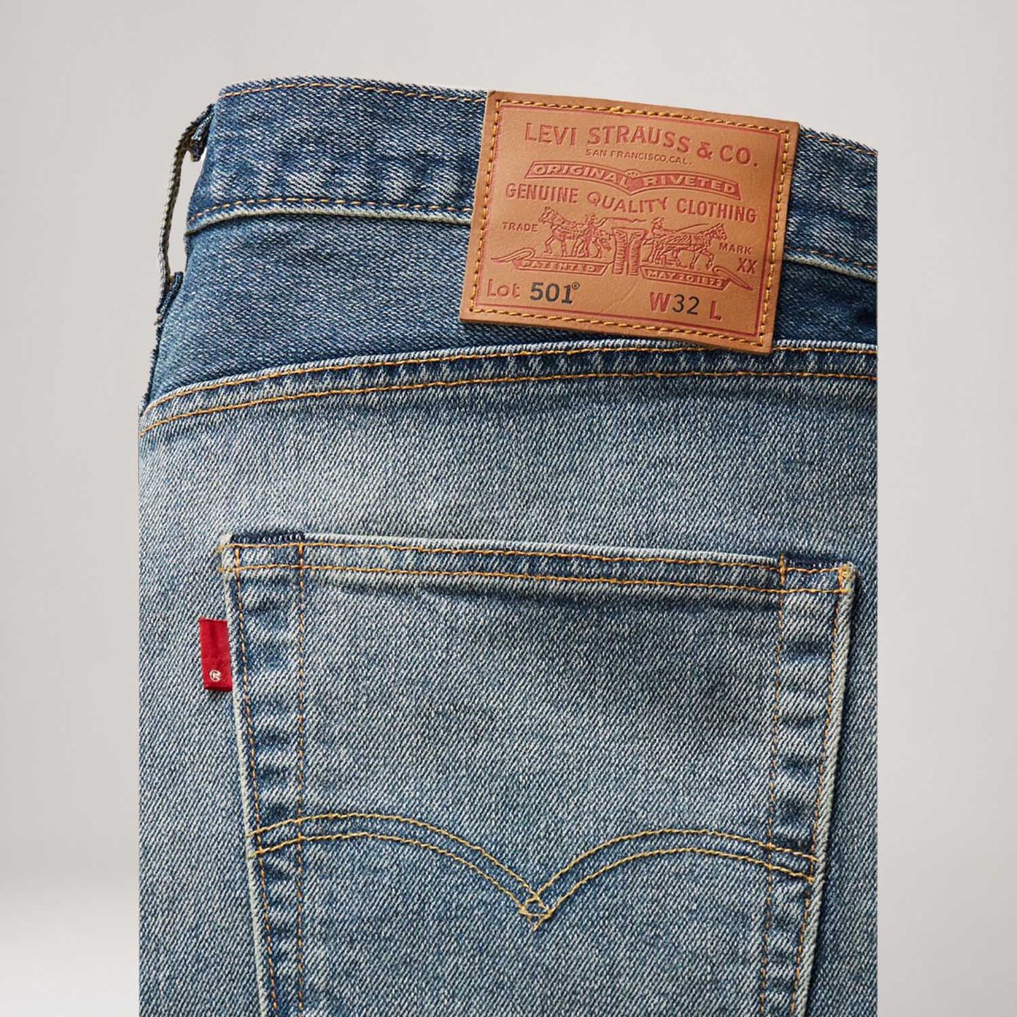 Bermuda Jeans Levi's® 501® Original Lavagem Média - Levi's® Brasil