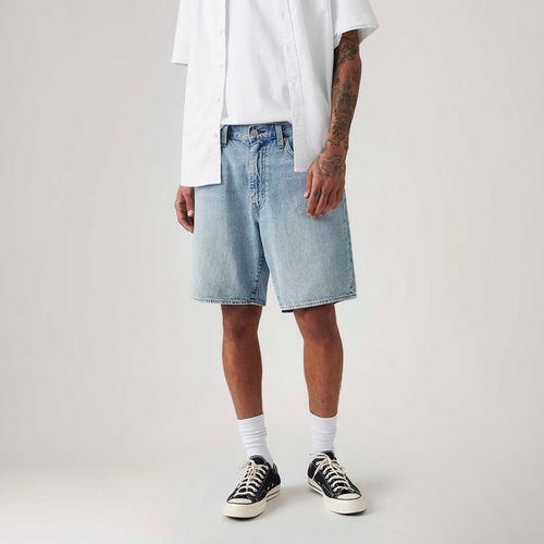 Bermuda Jeans Levi's® 468® Loose Lavagem Clara