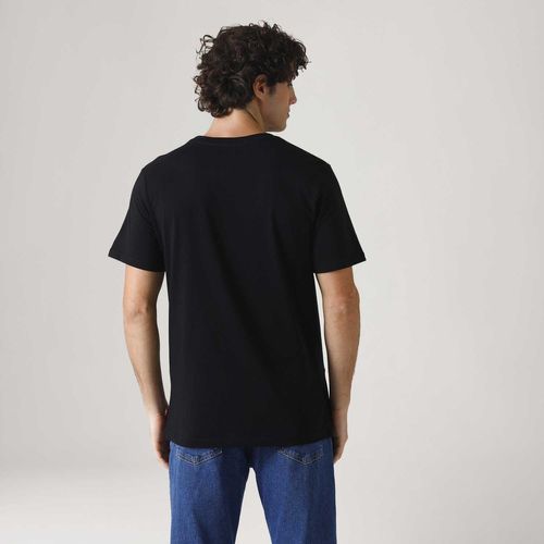 Camiseta Levi's® Graphic Set-in Neck Preta Manga Curta